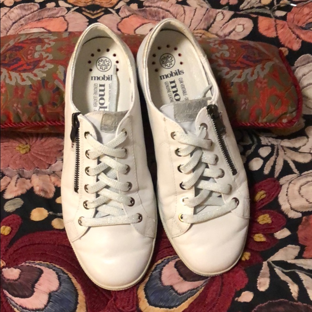 Mephisto  MOBLIS Leather Sneakers